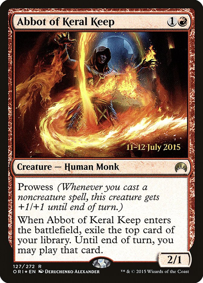 Abbot of Keral Keep (Magic Origins Promos #127s)
