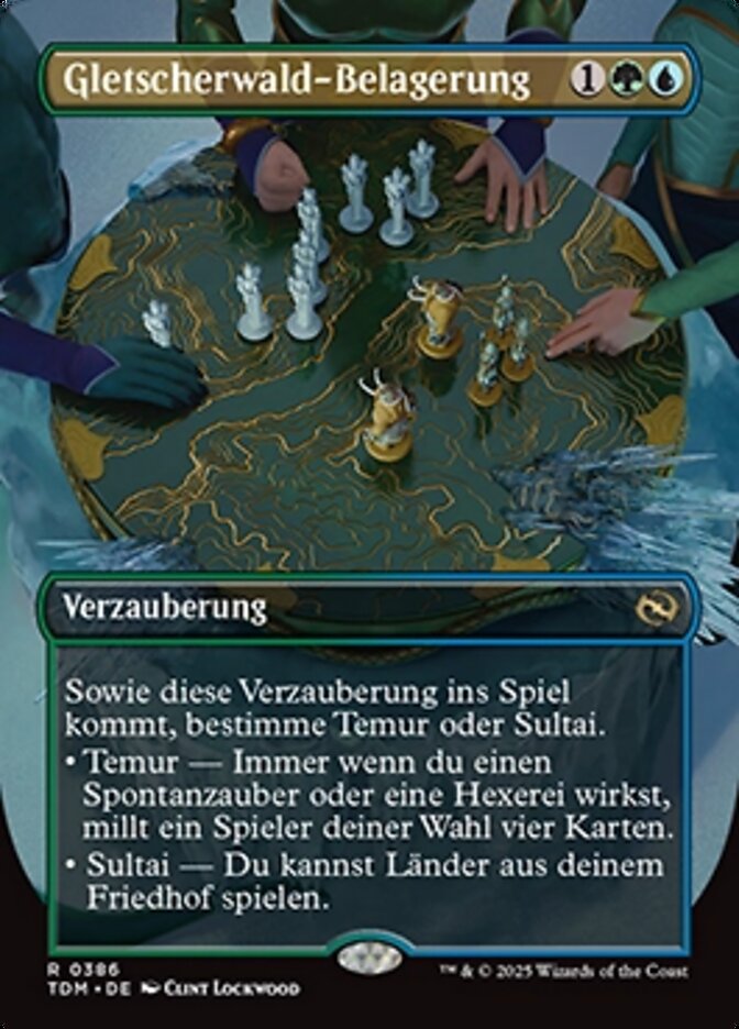 Gletscherwald-Belagerung
