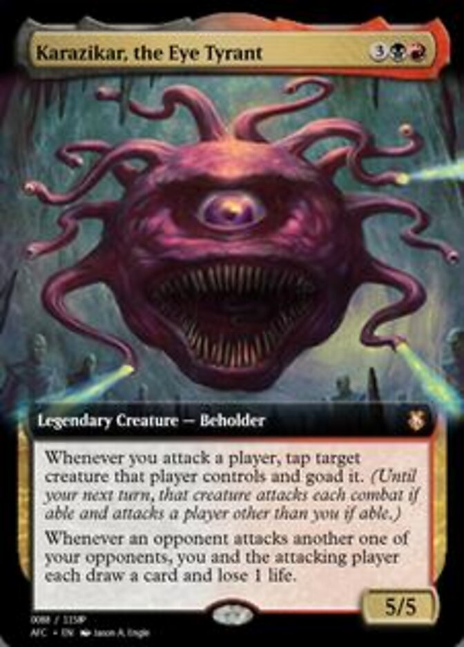 Karazikar, the Eye Tyrant (Magic Online Promos #92792)