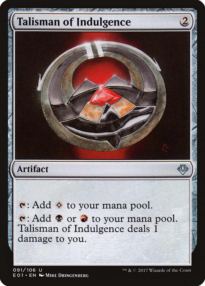 Talisman of Indulgence (Archenemy: Nicol Bolas #91)