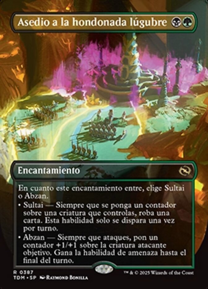 Asedio a la hondonada lúgubre