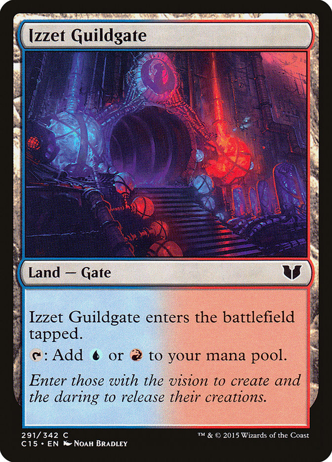Izzet Guildgate (Commander 2015 #291)