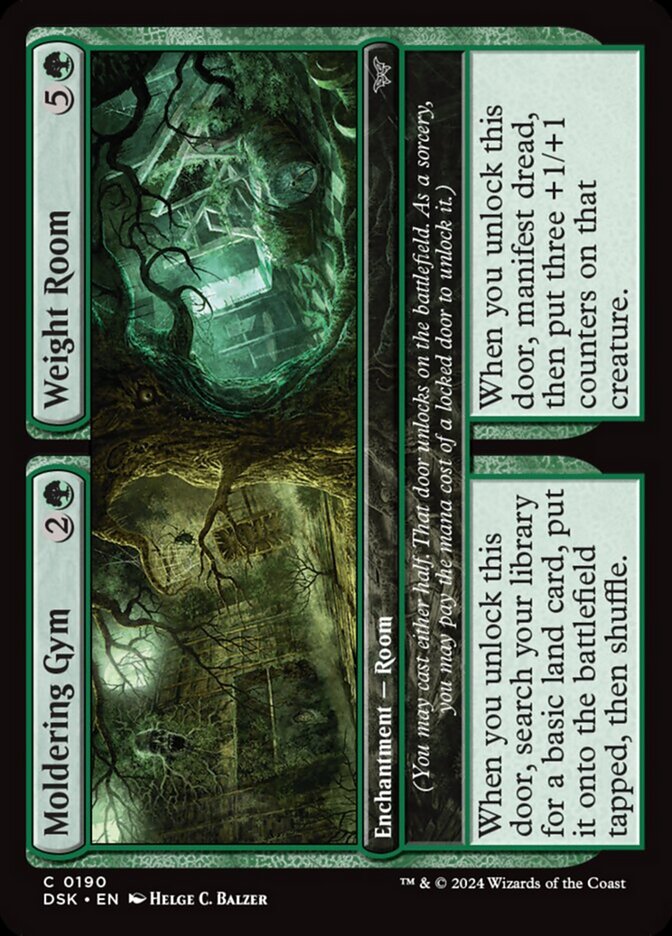 MTG Duskmourn – All Monogreen Cards Revealed