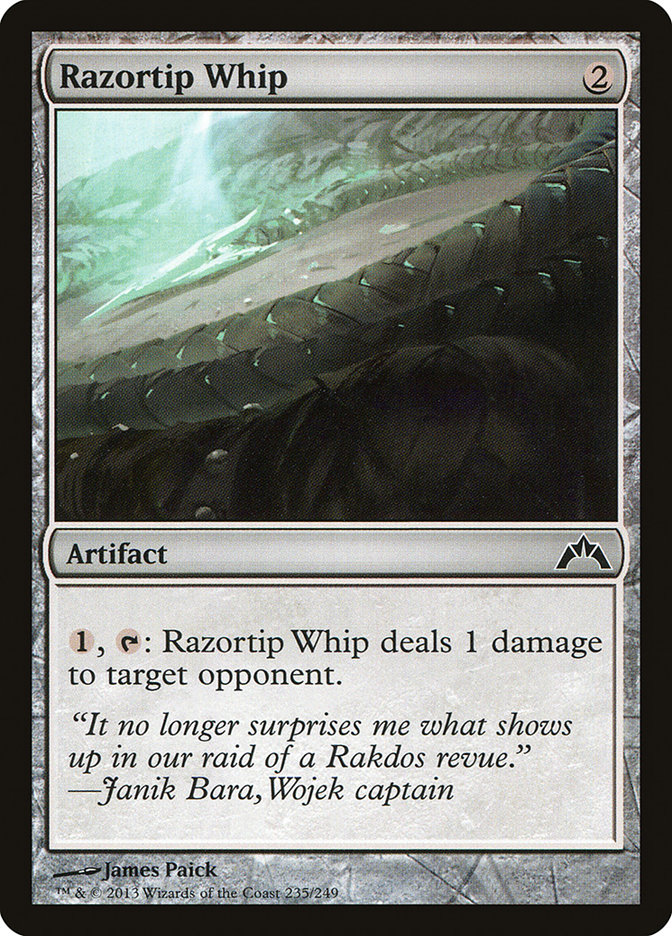 Razortip Whip (Gatecrash #235)