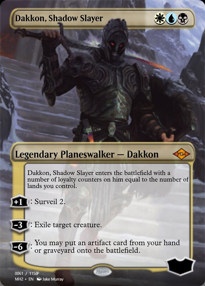 Dakkon, Shadow Slayer (Magic Online Promos #91323)