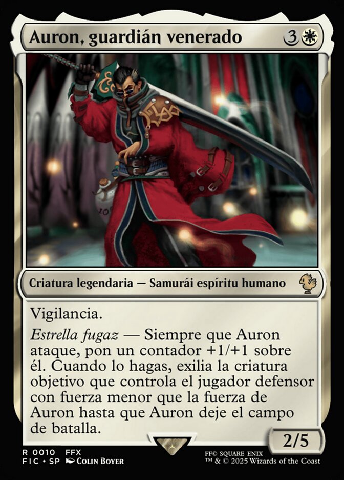 Auron, guardián venerado