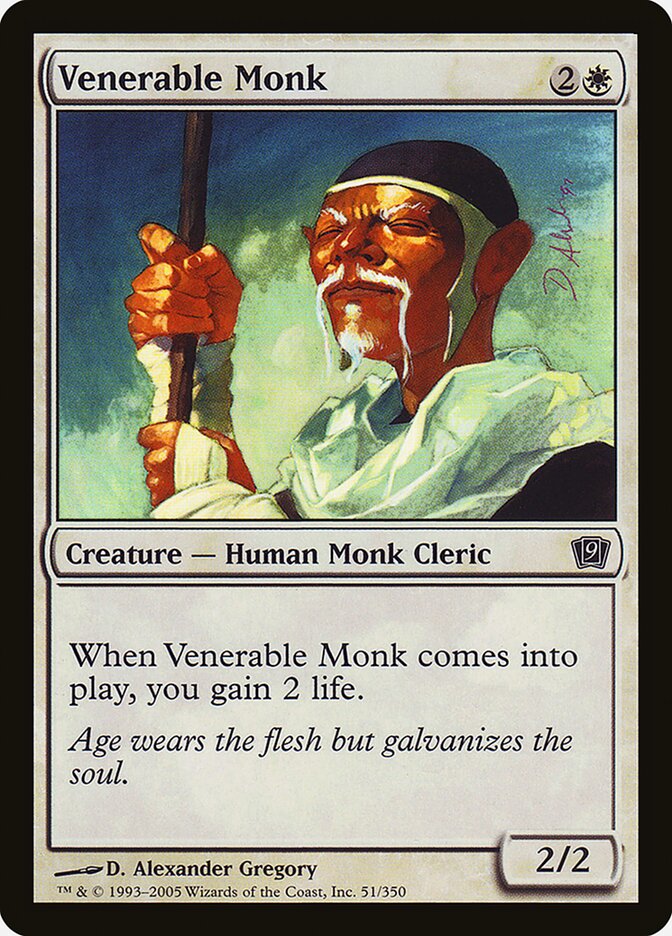 Venerable Monk (Ninth Edition #51★)