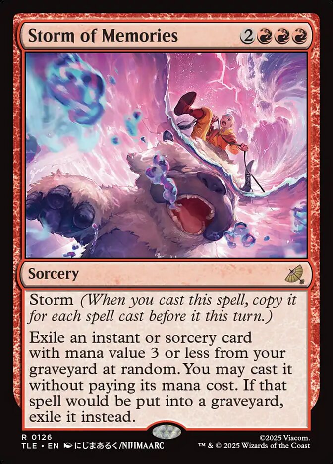 Storm of Memories MTG card