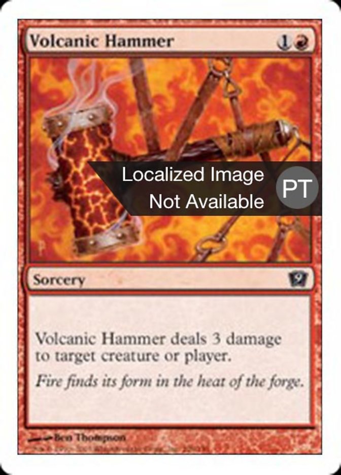 Volcanic Hammer (Ninth Edition #226)