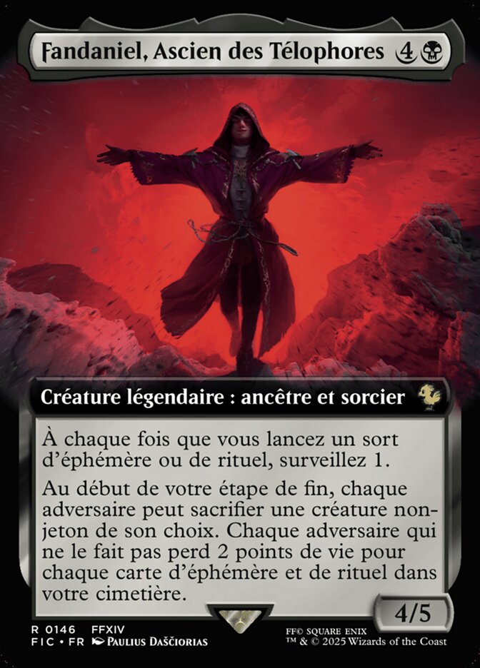 Fandaniel, ascien télophore