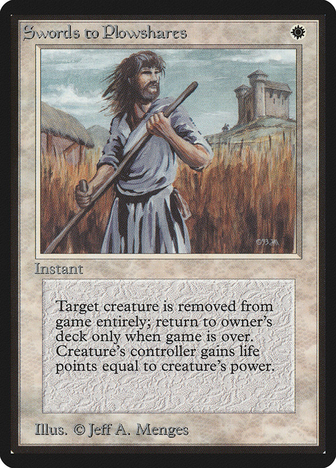 Swords to Plowshares (Limited Edition Beta #41)