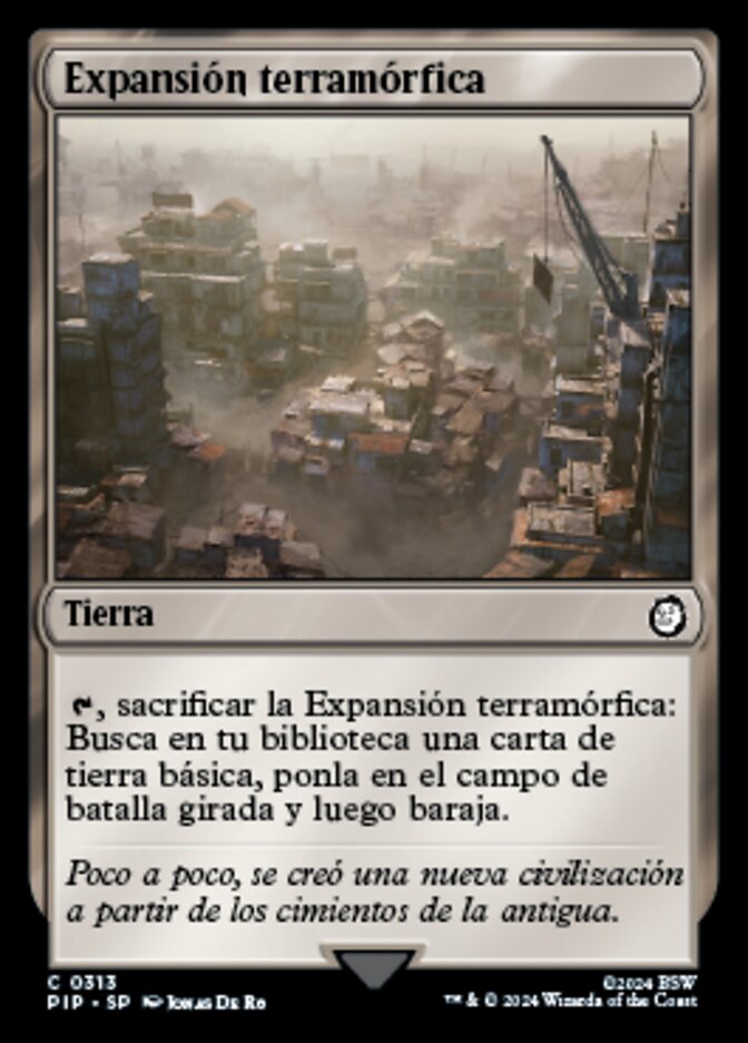 Expansión terramórfica