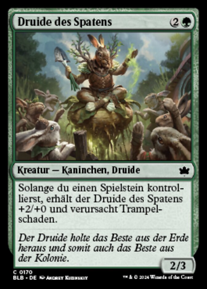 Druid of the Spade (Bloomburrow #170)