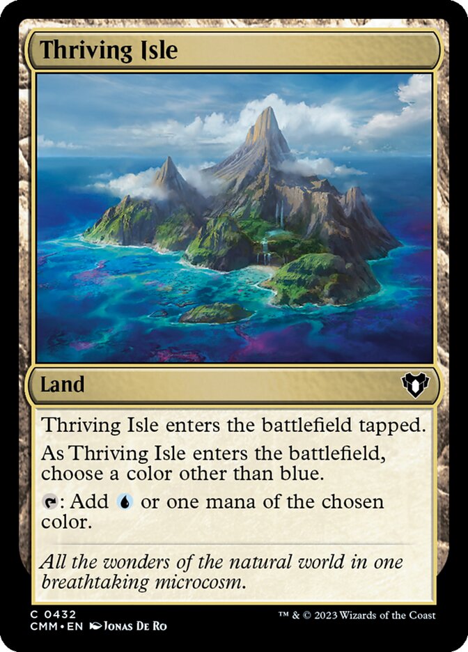 Thriving Isle (Commander Masters #432)