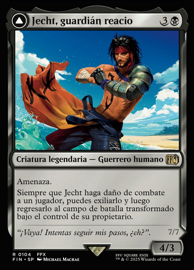Jecht, Reluctant Guardian