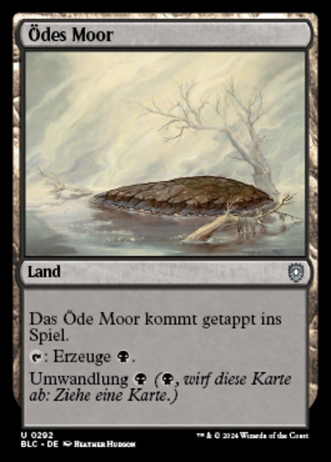 Barren Moor (Bloomburrow Commander #292)