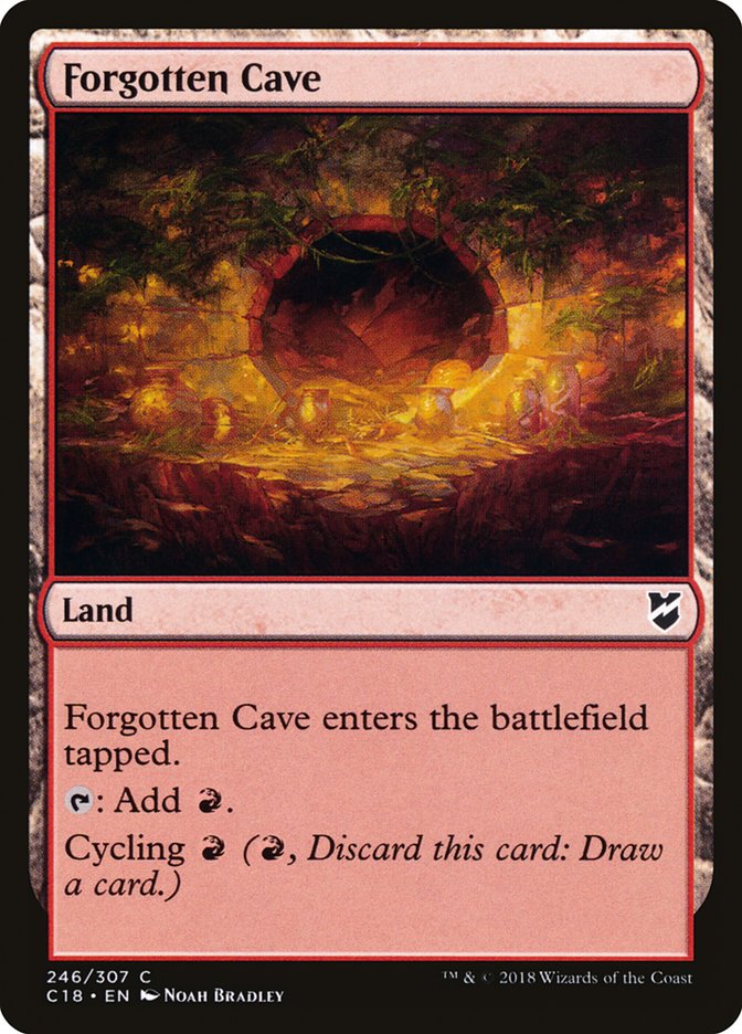 Forgotten Cave (Commander 2018 #246)