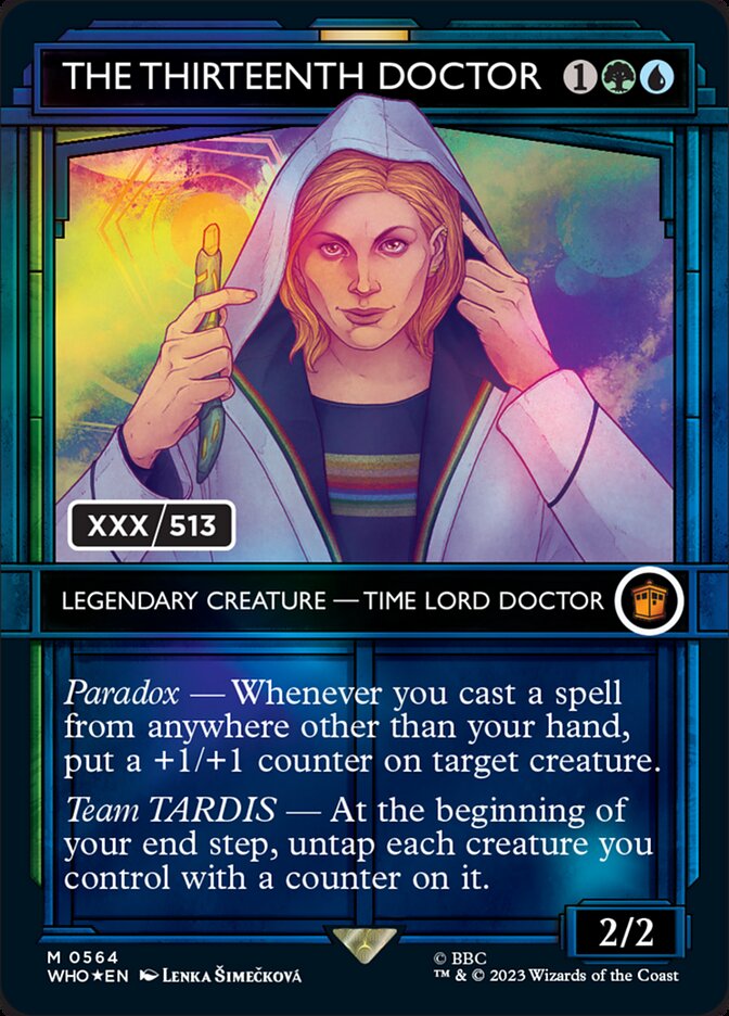 The Thirteenth Doctor - Doctor Who - MTG Print
