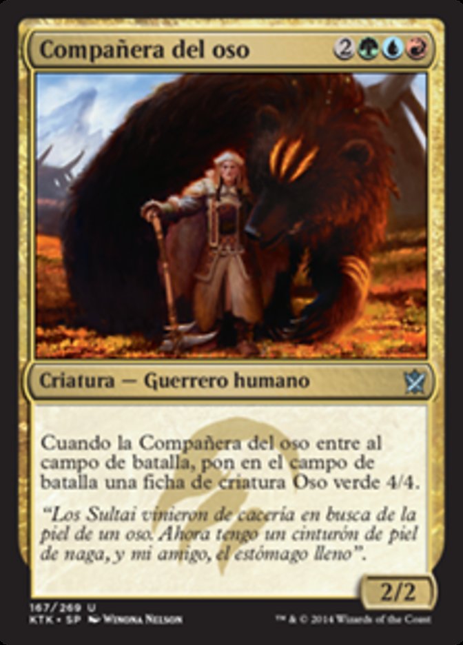 Bear's Companion (Khans of Tarkir #167)