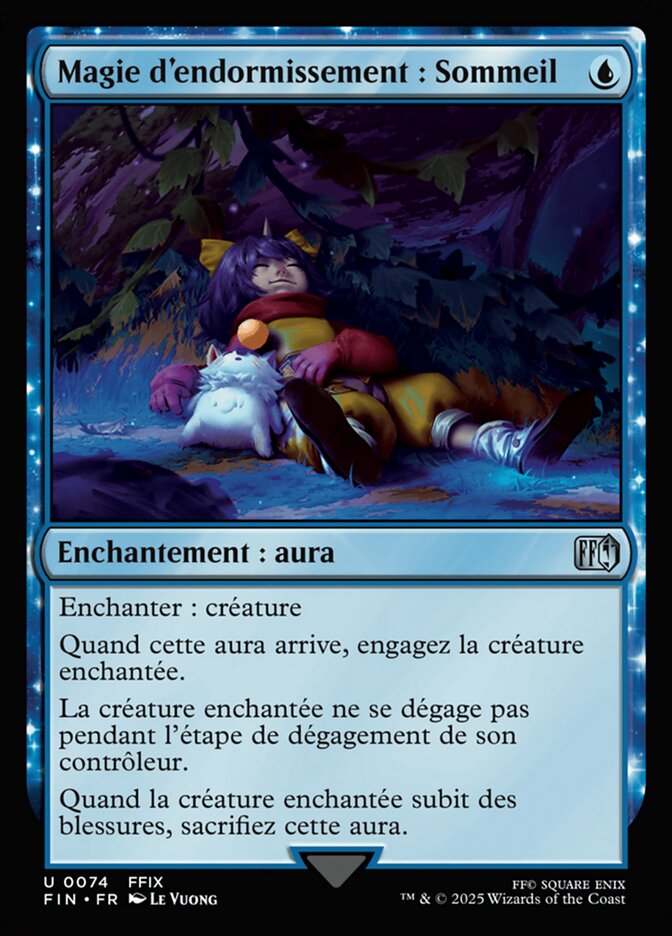 Sort d'endormissement : Sommeil
