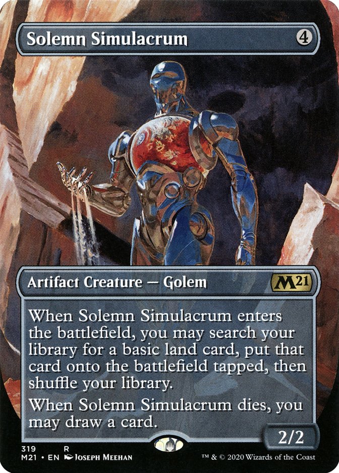 Solemn Simulacrum (Core Set 2021 #319)