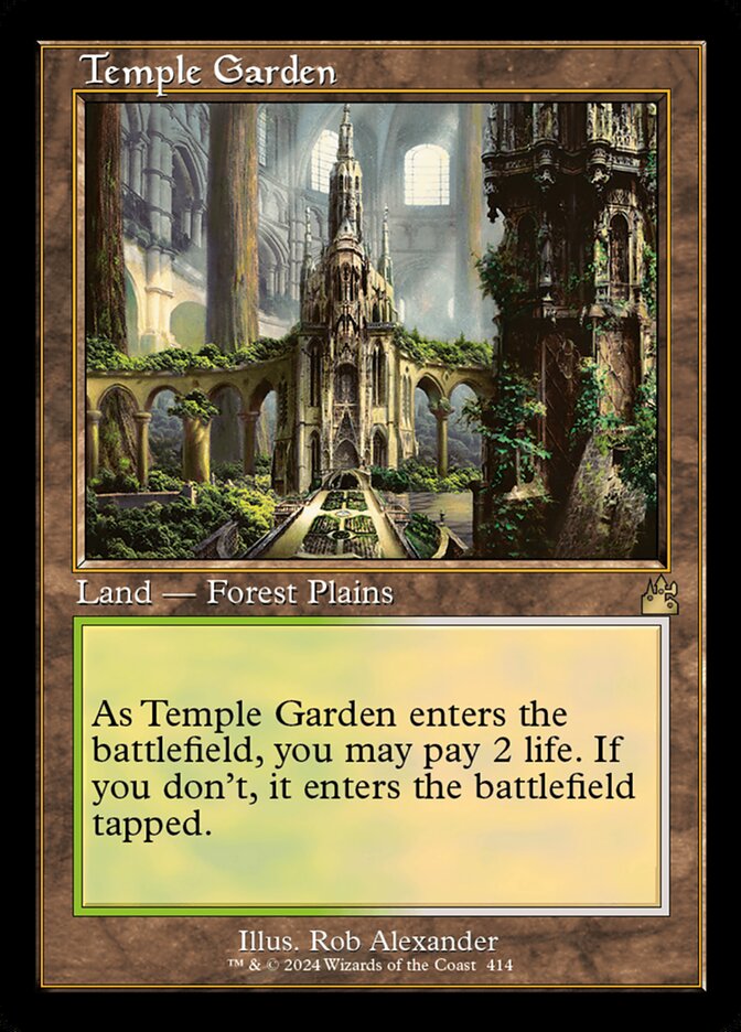 Temple Garden (Ravnica Remastered #414)