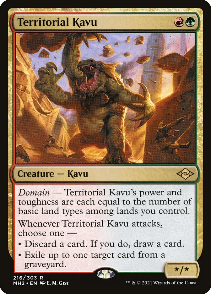 Territorial Kavu (Modern Horizons 2 #216)