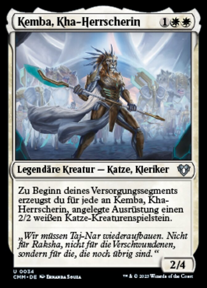 Kemba, Kha Regent (Commander Masters #34)