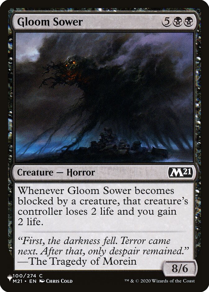 Gloom Sower (The List #M21-100)