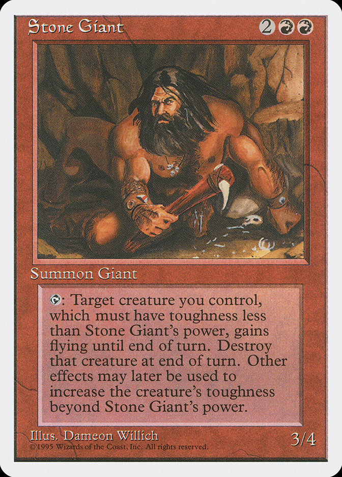 Stone Giant (Fourth Edition #223)