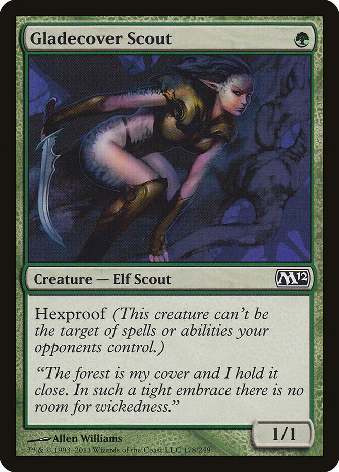 Gladecover Scout (Magic 2012 #178)