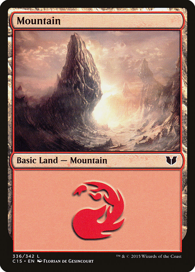 Mountain (Commander 2015 #336)