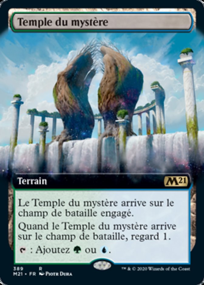Temple of Mystery (Core Set 2021 #389)