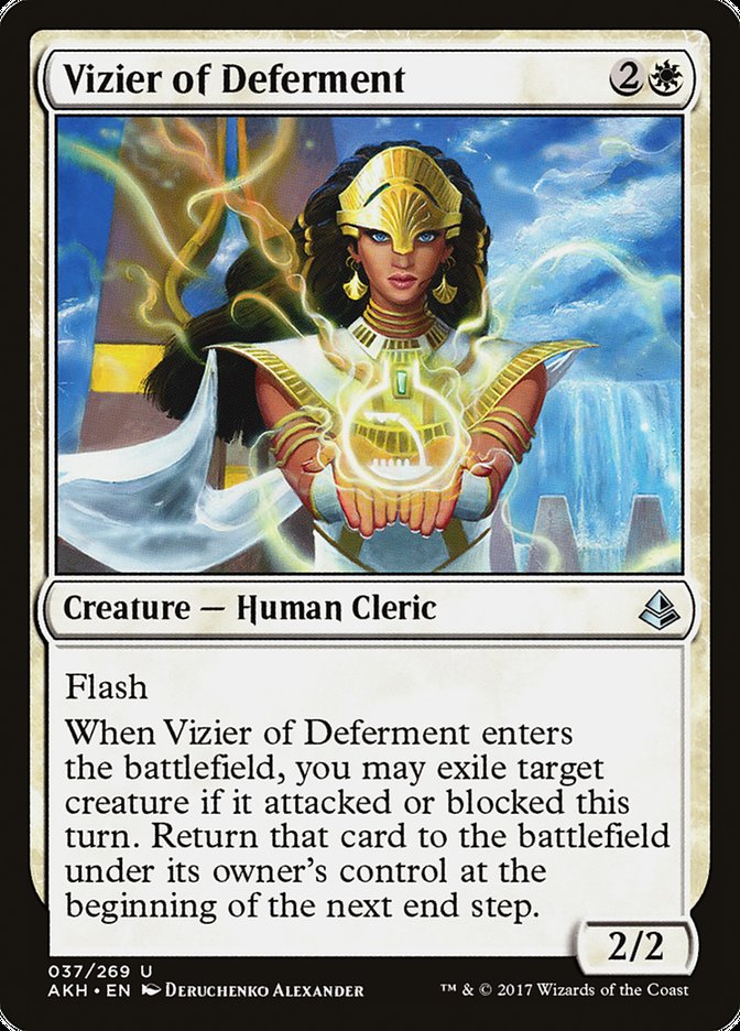 Vizier of Deferment (Amonkhet #37)