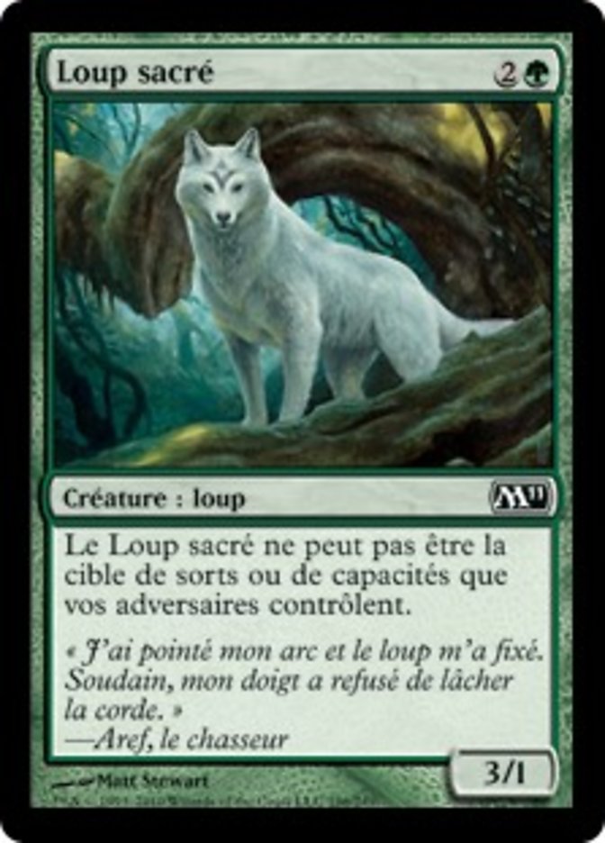 Sacred Wolf (Magic 2011 #196)
