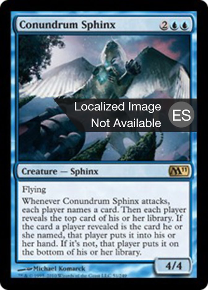 Conundrum Sphinx (Magic 2011 #51)