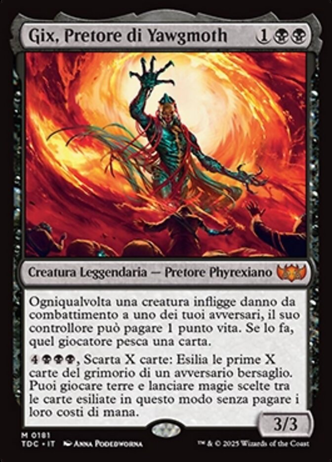 Gix, Pretore di Yawgmoth