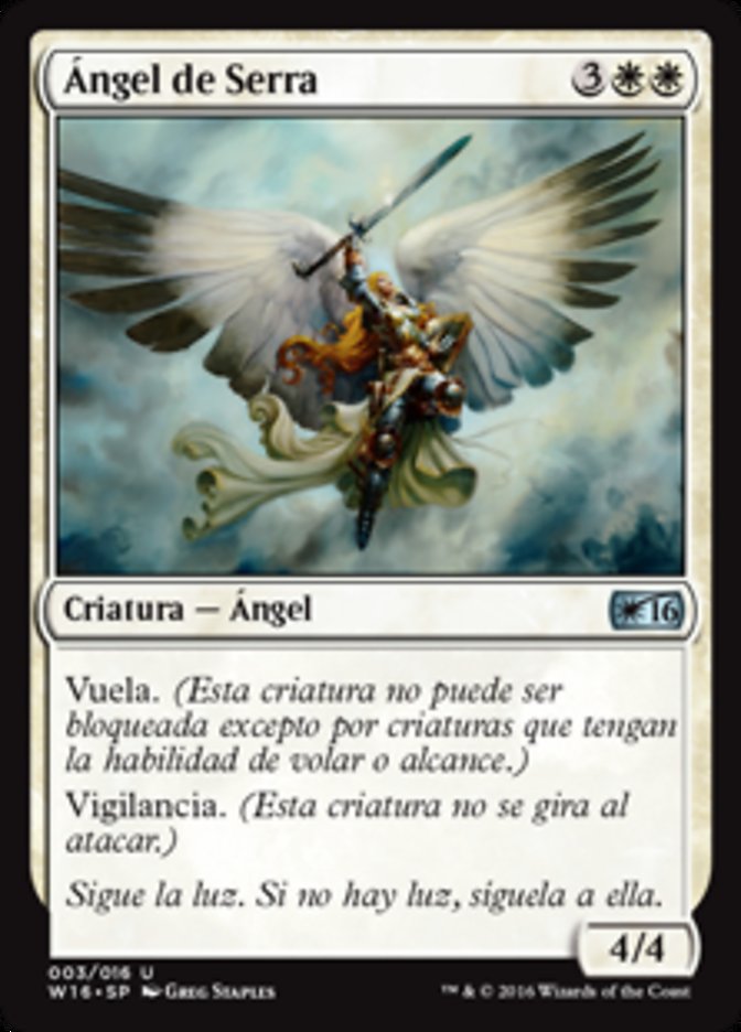 Serra Angel (Welcome Deck 2016 #3)