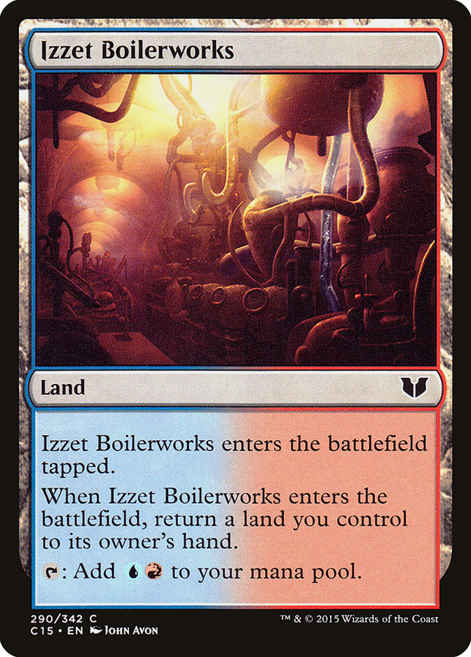 Izzet Boilerworks (Commander 2015 #290)