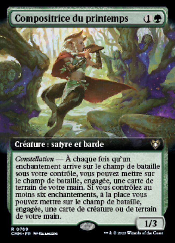 Composer of Spring (Commander Masters #769)