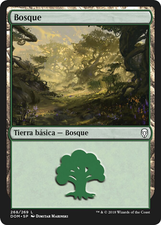 Forest (Dominaria #268)