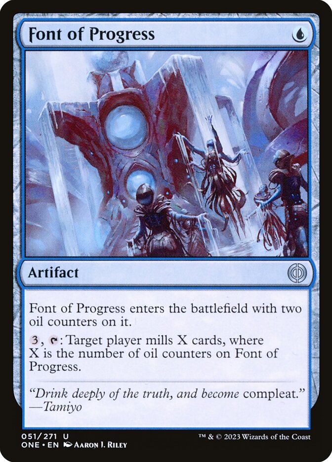 Font of Progress (Phyrexia: All Will Be One #51)