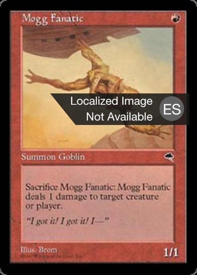 Mogg Fanatic (Tempest #190)