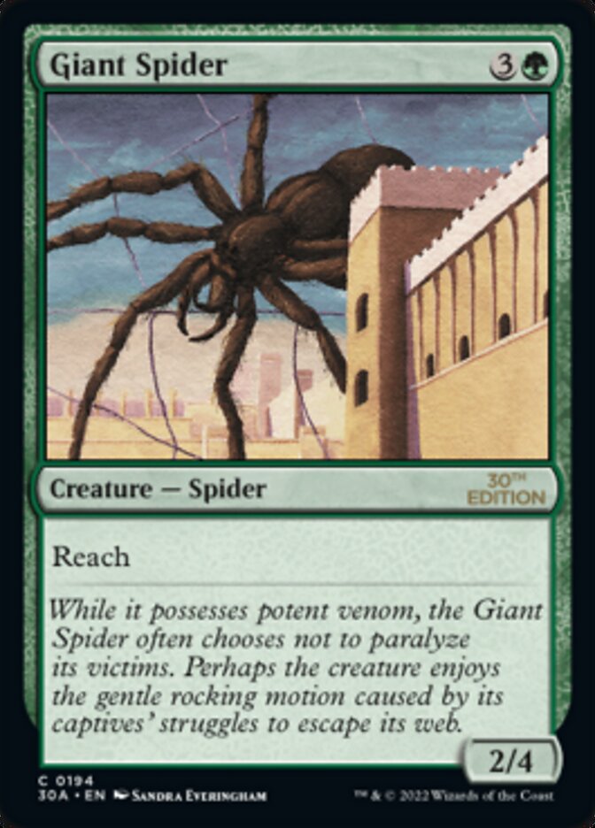 Giant Spider (30th Anniversary Edition #194)