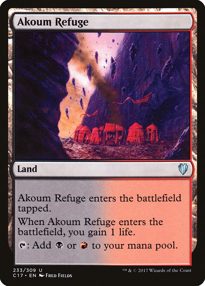 Akoum Refuge (Commander 2017 #233)