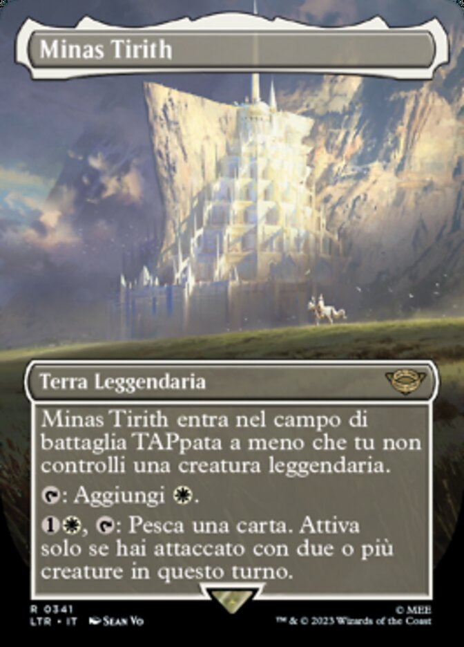 Minas Tirith, mtg lotr 