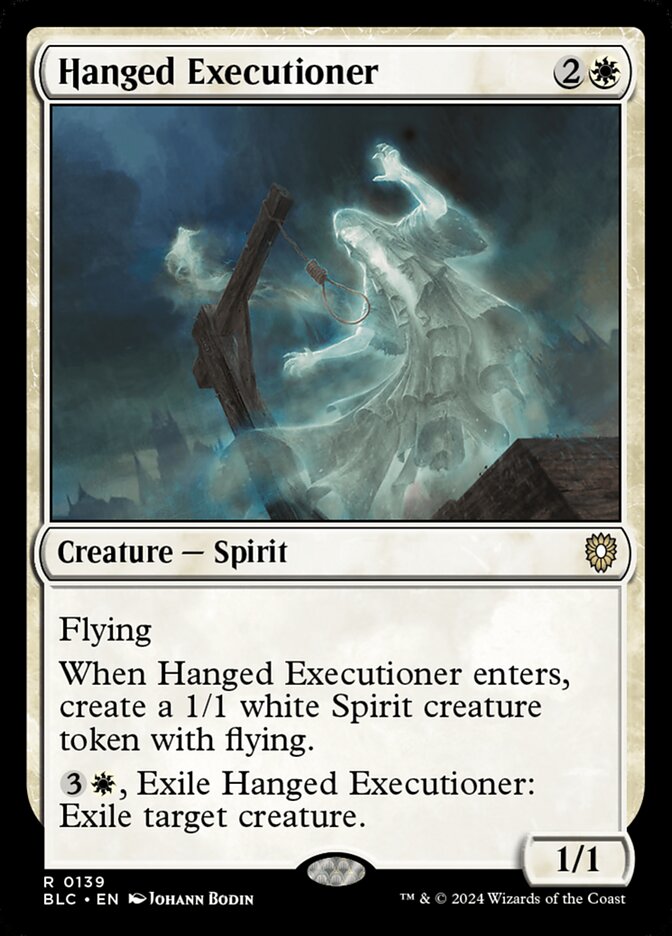 Hanged Executioner (Bloomburrow Commander #139)