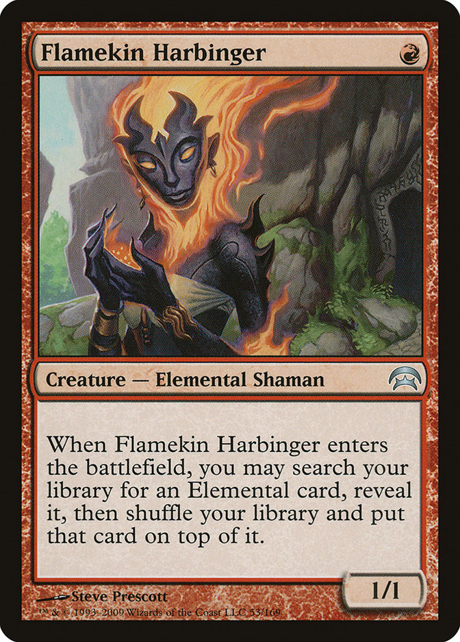 Flamekin Harbinger (Planechase #53)