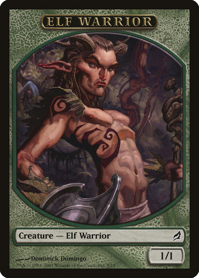 Elf Warrior (Lorwyn Tokens #9)