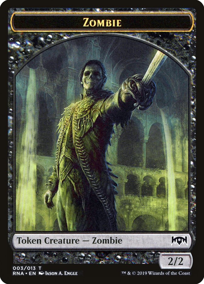 Zombie (Ravnica Allegiance Tokens #3)